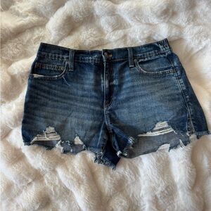 NWOT Aerie Daydream Distressed Denim Shorts M